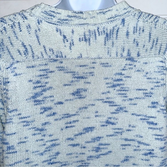 J. Crew Speckled Blue Pullover Sweater Size Small Preppy - Picture 10 of 11